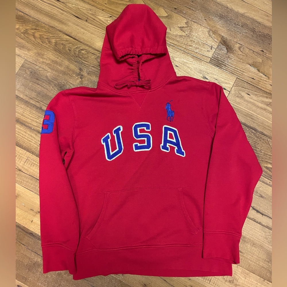 Polo Ralph Lauren USA Big Pony Hoodie.